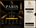 BILLET VIP - THE PARIS FASHION SHOW