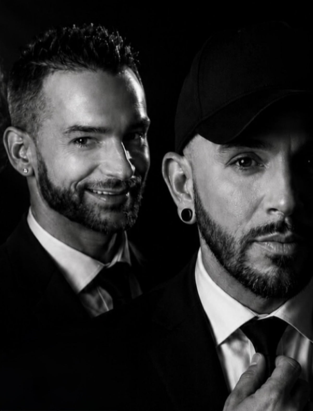 Mark Abdelli et Nathan Roy pour the Paris fashion show